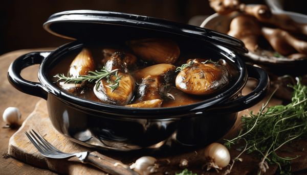 Fendez la cocotte fondante de poularde pour vos repas festifs