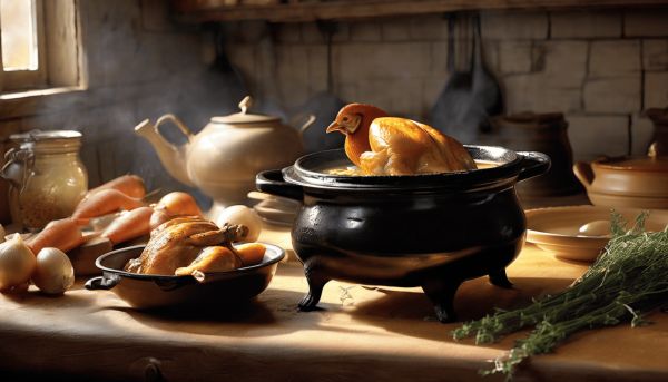 Régalisez vos repas avec une poularde en cocotte facile